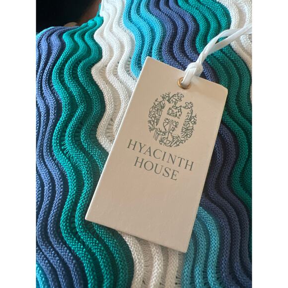 Tuckernuck Blue & Teal Wave-Print Mini Dress - Picture 11 of 11